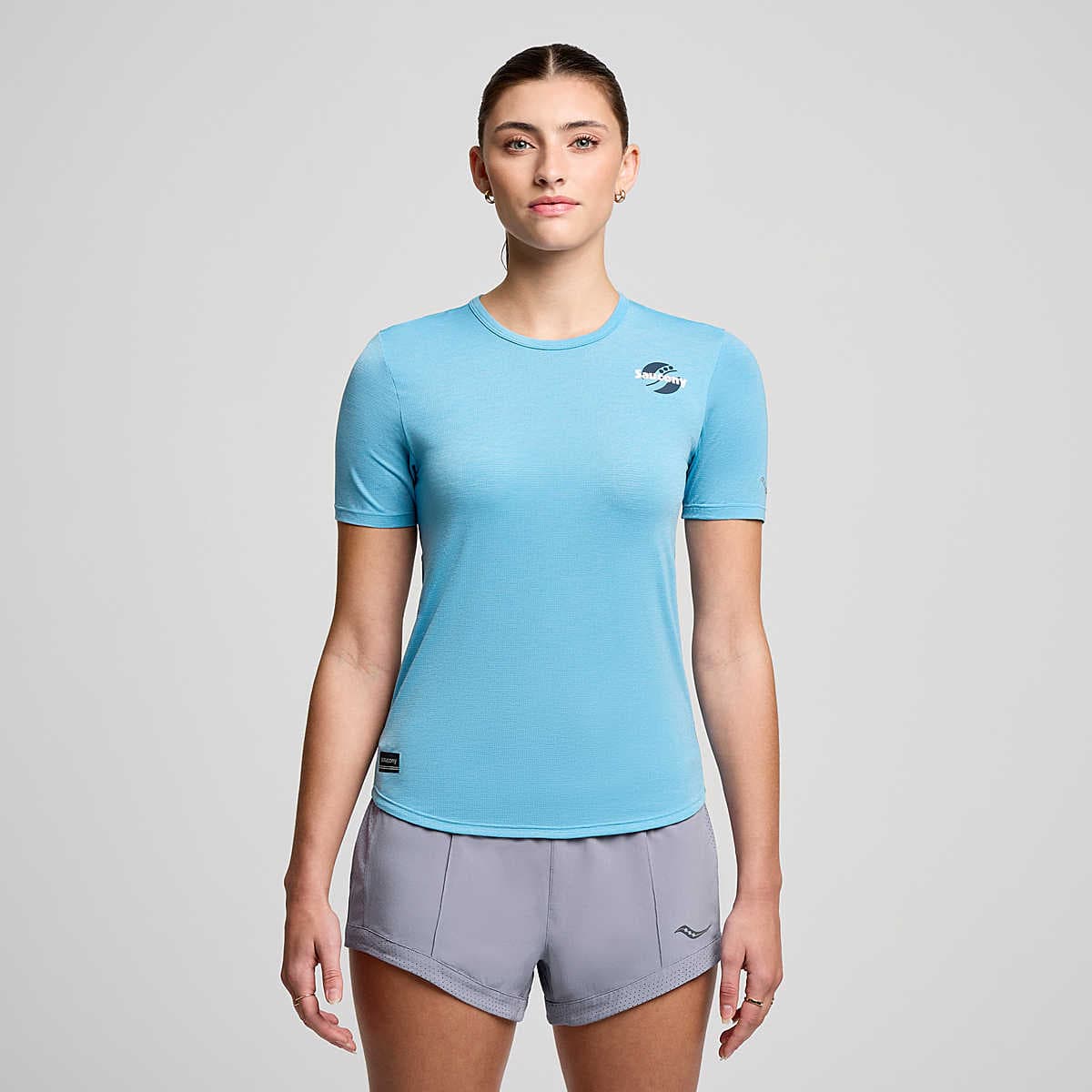 Saucony Stopwatch Graphic SS Tee Womens