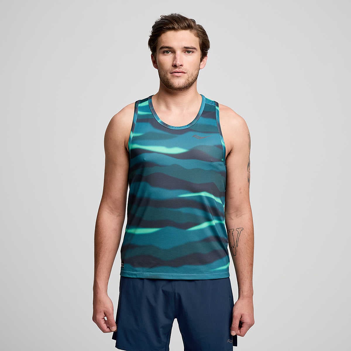 Saucony Stopwatch Graphic Singlet